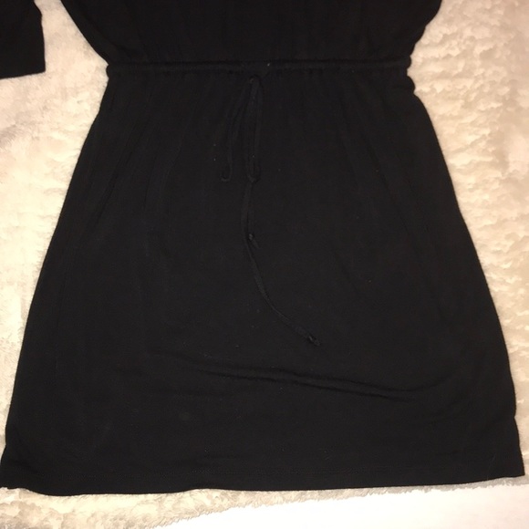 Black dolman sleeve dress - Picture 2 of 5